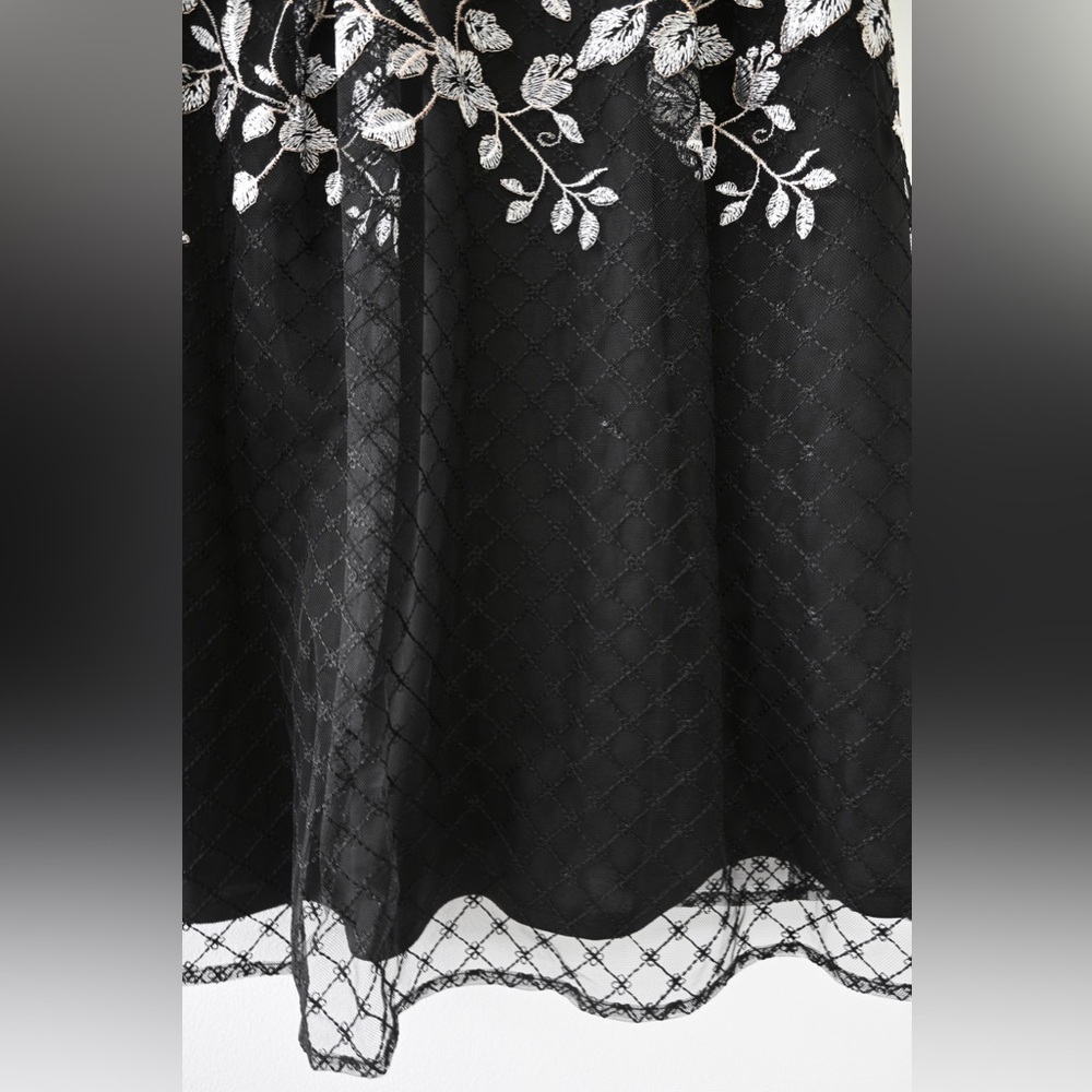 Adrianna Papell Midi Floral Dress NWT - Picture 10 of 12